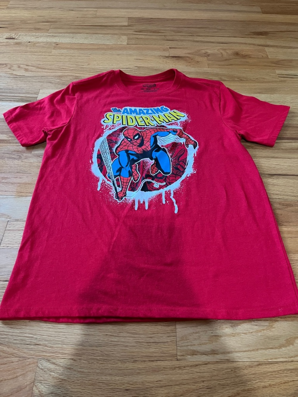 Marvel Spider-Man Kids Graphic Tee - Red & Blue